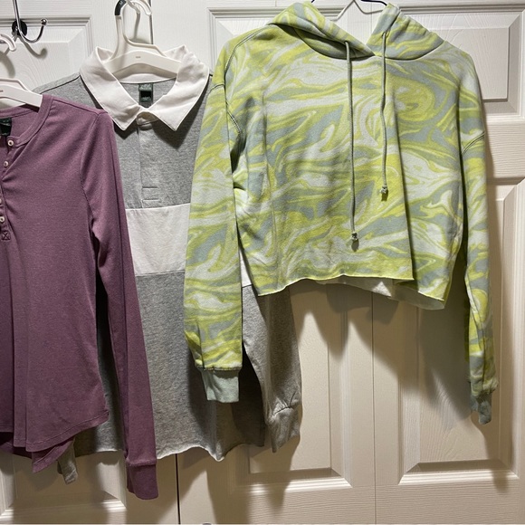 BUNDLE - Wild Fable Shirt/Top Bundle - Crop Polo - Picture 3 of 7